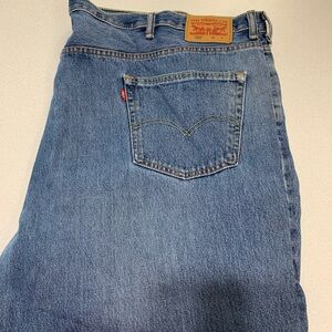 Levis Red Tab 550 Relaxed Fit Mens 54x29 Range Blue 100% Cotton Jeans